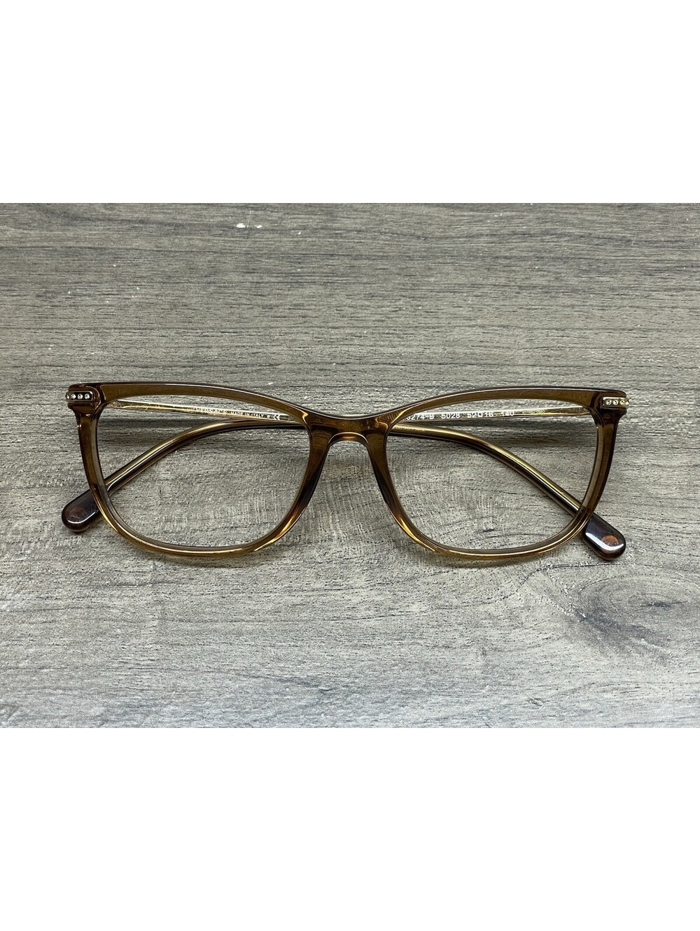 Versace Eyeglasses Frame Italy MOD.3274-B 5028 52[]16-140 Brown/Gold FRAMES ONLY